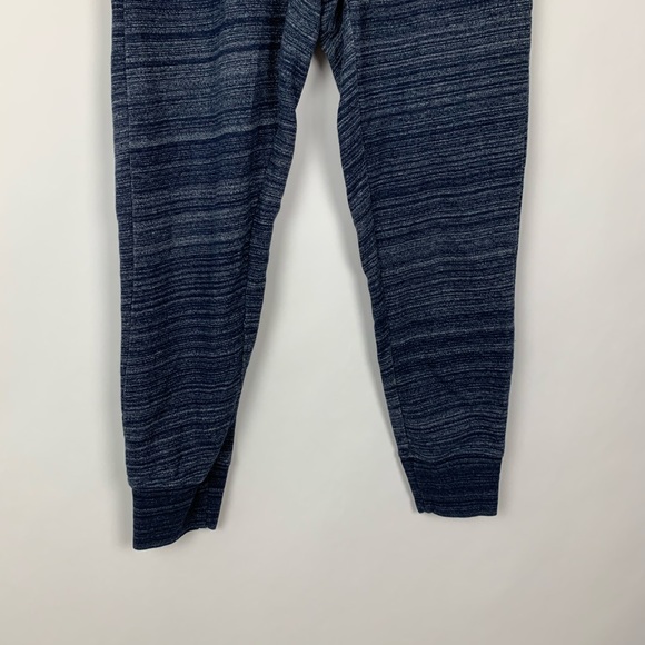 Gap Cotton Joggers Blue Space Dye S #4991 - Picture 3 of 7